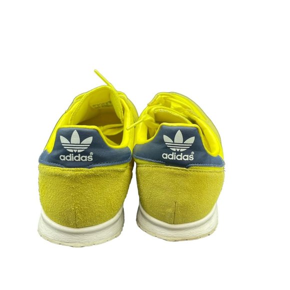 Adidas Adistar Racer Men's Running Shoes Mens 9.5 Yellow Blue Wolverines V22769 - Picture 4 of 7